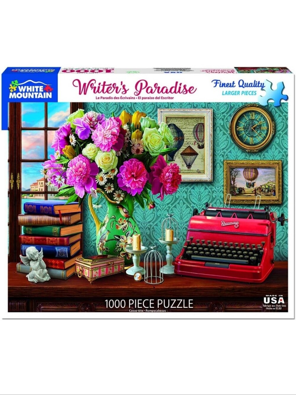 Writer's Paradise 1000 Piece Puzzle